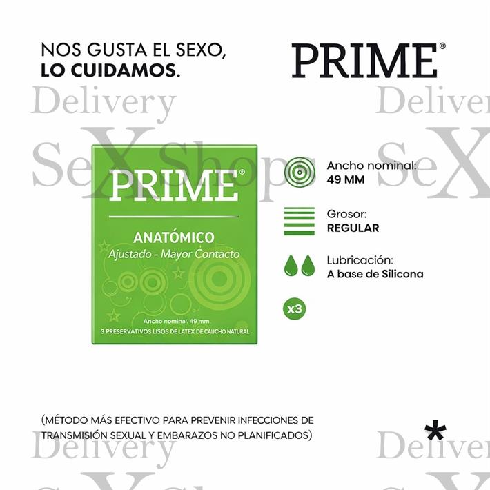 Preservativo Prime Anatomico
